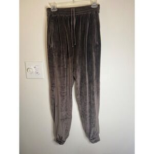 Skims Velour High Rise Jogger Truffle Size S NWOT